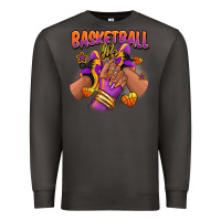 Smoke Basketball life afro girl sneakers Premium Sweatshirt - RanaPortraitStore