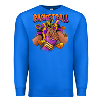 True Royal Basketball life afro girl sneakers Premium Sweatshirt - RanaPortraitStore