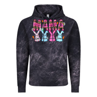 Cloud Black easter day mama Vintage Hoodie - CowhideDigitalArt