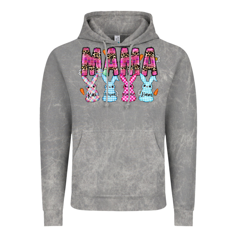 Easter Day Mama Vintage Hoodie by CowhideDigitalArt | Teevron