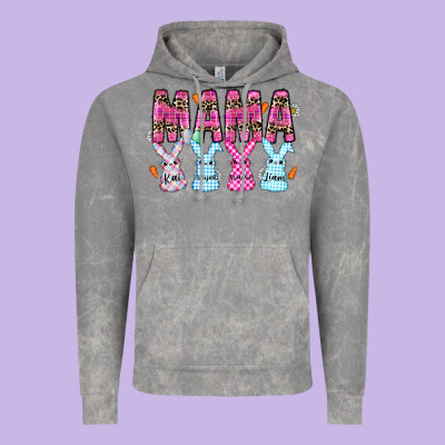 Easter Day Mama Vintage Hoodie Designed By Cowhidedigitalart