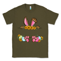 Army Green Western Easter bunny name frame Classic Tee - OliviaCreatesArt