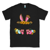 Black Western Easter bunny name frame Classic Tee - OliviaCreatesArt