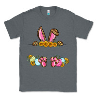 Charcoal Heather Western Easter bunny name frame Classic Tee - OliviaCreatesArt
