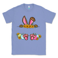 Colony Blue Western Easter bunny name frame Classic Tee - OliviaCreatesArt