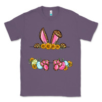 Lavender Western Easter bunny name frame Classic Tee - OliviaCreatesArt