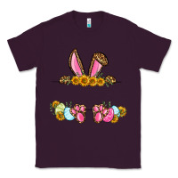 Plum Western Easter bunny name frame Classic Tee - OliviaCreatesArt