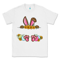 White Western Easter bunny name frame Classic Tee - OliviaCreatesArt