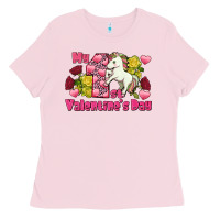 My First Valentine's Day Unicorn Ladies Tee | Teevron