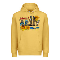 Antique Gold proud army mom Premium Hoodie - Artiststas