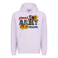Lilac proud army mom Premium Hoodie - Artiststas