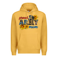 Mustard proud army mom Premium Hoodie - Artiststas