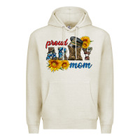 Oatmeal Heather proud army mom Premium Hoodie - Artiststas