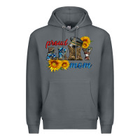 Rock proud army mom Premium Hoodie - Artiststas