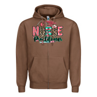 Chestnut nurse practitioner Zipper Hoodie - RanaPortraitStore
