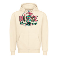 Sandshell nurse practitioner Zipper Hoodie - RanaPortraitStore