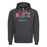 Smoke nurse practitioner Zipper Hoodie - RanaPortraitStore