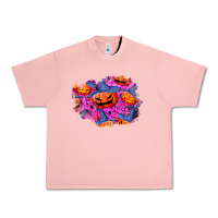Salmon halloween pumpkin patch  4 Urban Heavy Tee - BundleAndBundleShop