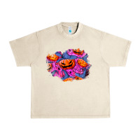 Sandshell halloween pumpkin patch  4 Urban Heavy Tee - BundleAndBundleShop