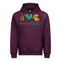 Mauve Wine peace love pumpkin spice latte Urban Hoodie - Jasminsmagicworld