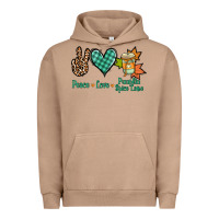 Pigment Burro peace love pumpkin spice latte Urban Hoodie - Jasminsmagicworld