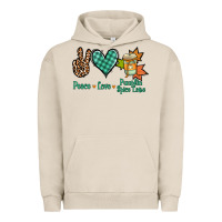 Pigment French Oak peace love pumpkin spice latte Urban Hoodie - Jasminsmagicworld