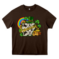 Chocolate Brown Arkansas map St. Patrick's Heavy Core Tee - CowGirlArtShop