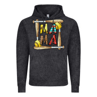 Vintage Black softball mama Vintage Hoodie - CowhideDigitalArt