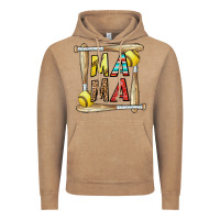 Vintage Coffee softball mama Vintage Hoodie - CowhideDigitalArt