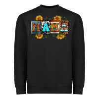 Black license letters western mama Heavyweight Sweatshirt - RanaPortraitStore
