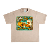 French Oak just a girl who loves fall background Urban Heavy Tee - Jasminsmagicworld