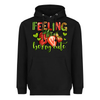 Black feeling berry cute strawberry Heavyweight Hoodie - Jasminsmagicworld