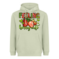 Matcha feeling berry cute strawberry Heavyweight Hoodie - Jasminsmagicworld