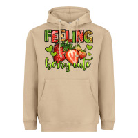Mushroom feeling berry cute strawberry Heavyweight Hoodie - Jasminsmagicworld