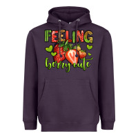 Plum feeling berry cute strawberry Heavyweight Hoodie - Jasminsmagicworld