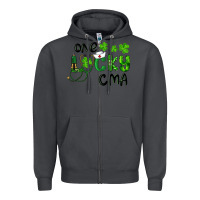 Smoke one lucky certified medical assistant cma Zipper Hoodie - RanaPortraitStore