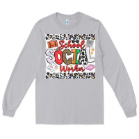 Moon Dust School Social Worker Long Sleeve Tee - CowhideDigitalArt