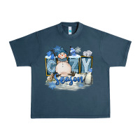 Midnight Navy Cozy Season Urban Heavy Tee - FaDigitalArtStudio