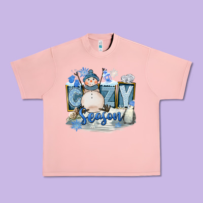 Cozy Season Urban Heavy Tee Designed By Fadigitalartstudio