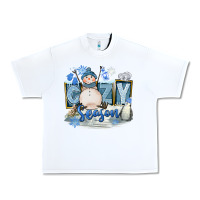 White Cozy Season Urban Heavy Tee - FaDigitalArtStudio