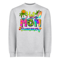 Heather Grey mom summer Heavyweight Sweatshirt - RanaPortraitStore