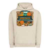 Pigment French Oak pumpkin farm truck Urban Hoodie - Jasminsmagicworld