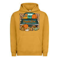 Pigment Peanut Butter pumpkin farm truck Urban Hoodie - Jasminsmagicworld
