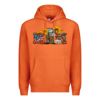 Carrot mom boots hat and sunflower Premium Hoodie - Artiststas