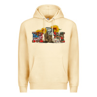 Pina Colada mom boots hat and sunflower Premium Hoodie - Artiststas