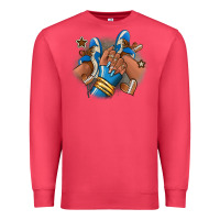 Cardinal Football afro girl sneakers Premium Sweatshirt - RanaPortraitStore