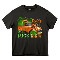 Asphalt St. Patrick's Loads of luck with gnome Heavy Core Tee - HowdyJamesFarm
