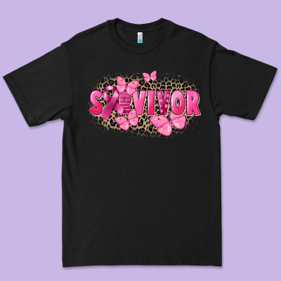 Survivor Breast Cancer Premium Tee Designed By Fadigitalartstudio