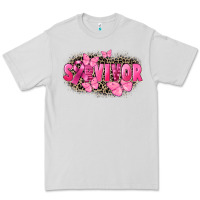 Dove Grey Survivor Breast Cancer Premium Tee - FaDigitalArtStudio