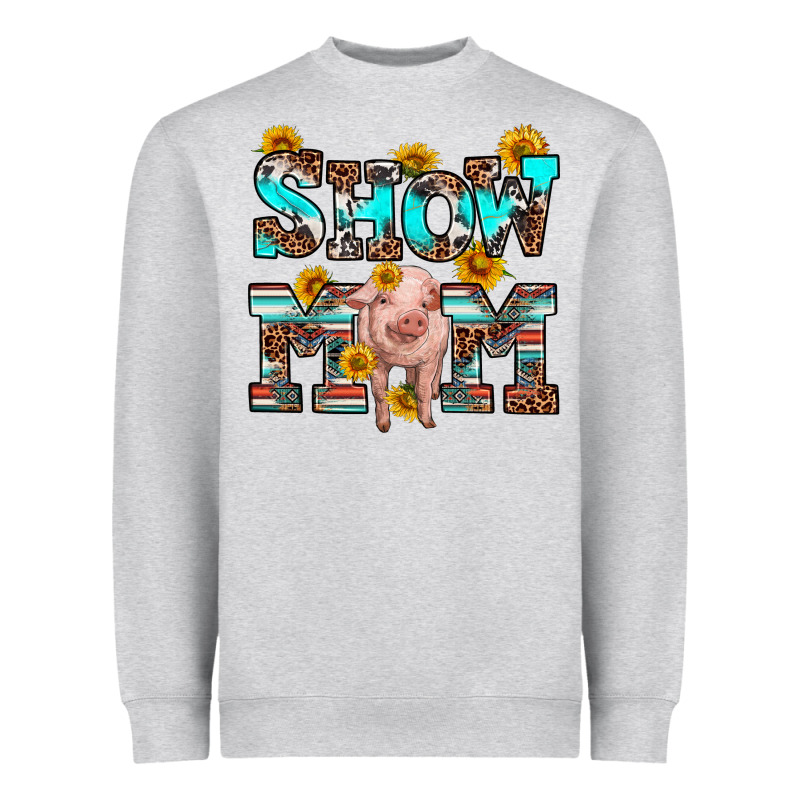 Show Mom Pig Heavyweight Sweatshirt by RanaPortraitStore | Teevron
